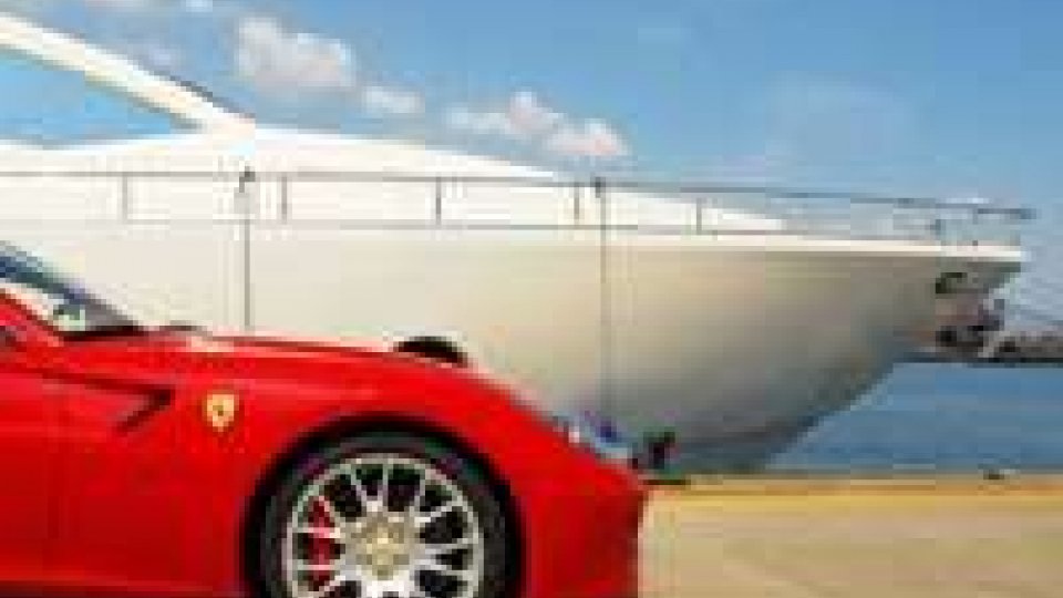 Arresto frode fiscale: due Ferrari e yacht da 26 metri, compare il nome di San Marino.