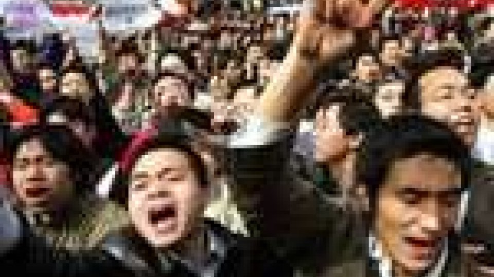 Cina: 'Indignados' anti-Wall Street in piazza