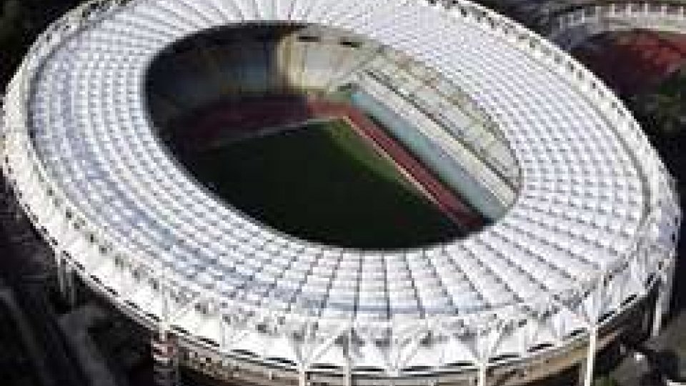 Lo stadio OlimpicoChampions: stasera la Roma ospita il Barcellona per il ritorno dei quarti