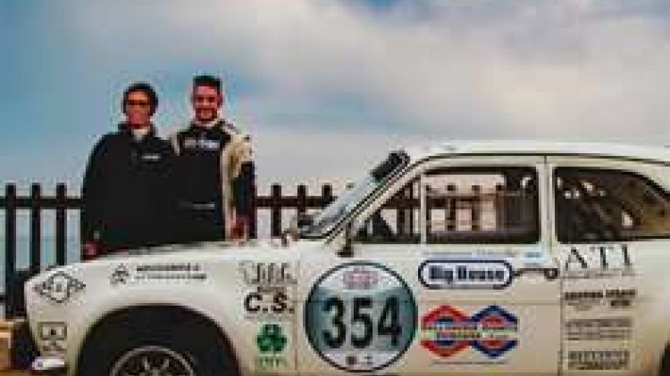 Davide Cesarini in gara domenica sul circuito Rally dei Campioni San Marino