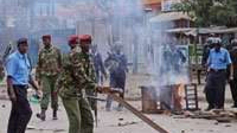 Violenti scontri in Kenia
