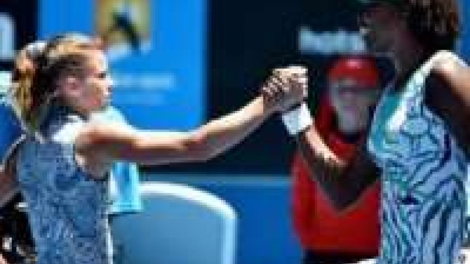 Australian Open: Camila Giorgi si arrende a Venus Williams