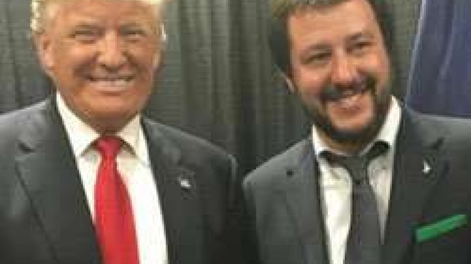 Matteo Salvini incontra Donald Trump