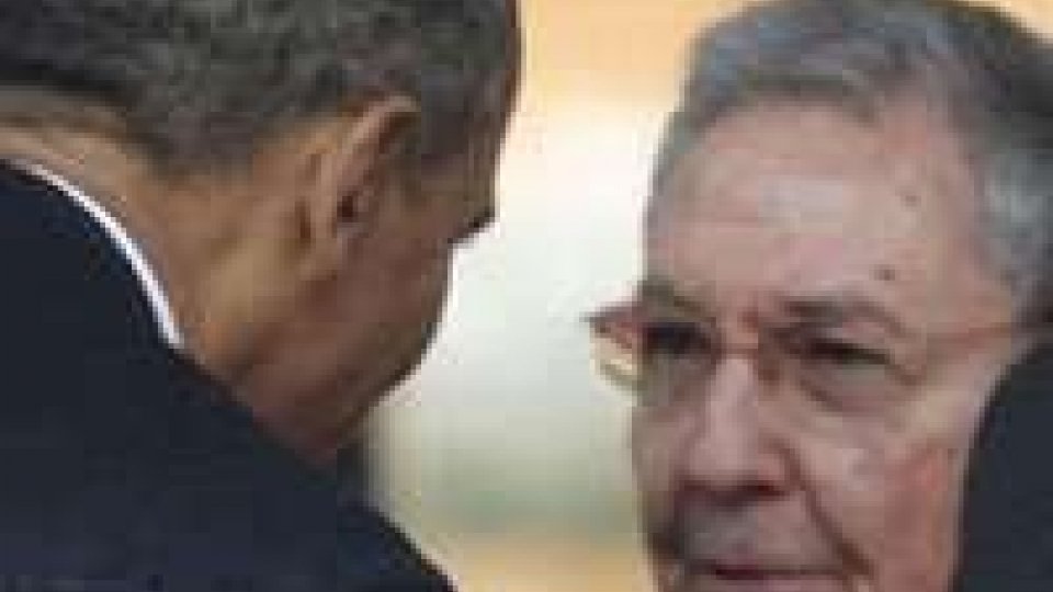 Usa-Cuba: Obama e Raul a Panama