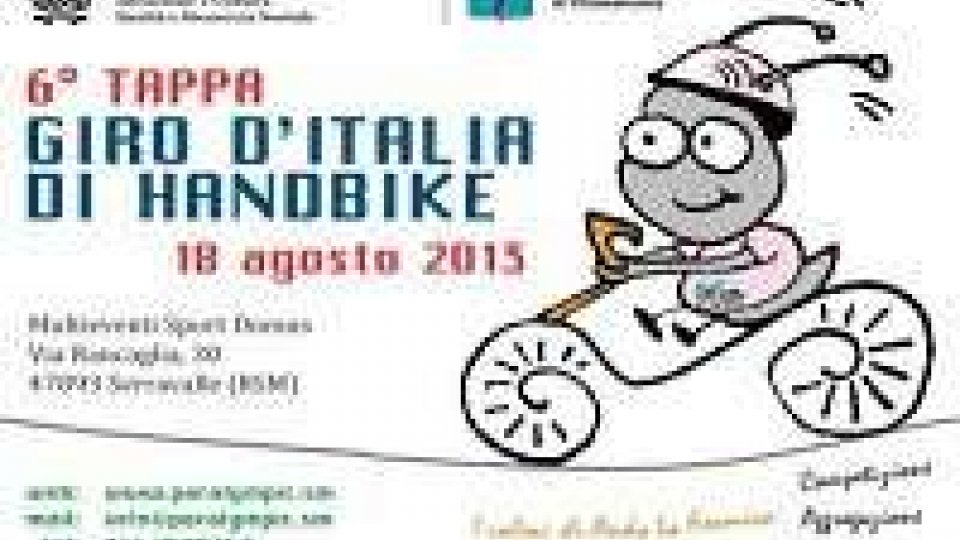 Manca un mese alla tappa a San Marino del Giro d'Italia handbike