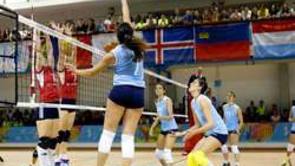 Volley donne: l'Islanda al tie-break contro San Marino