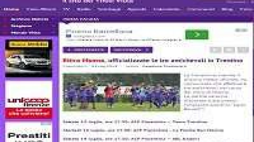 La Fiorita sfiderà in amichevole la Fiorentina