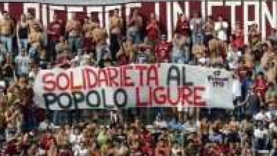 Serie B: striscione Livorno, solidali con la  Liguria