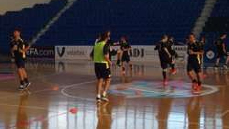 Il Tre Fiori Futsal è arrivato a Podgorica, primo allenamento e pre-partita.