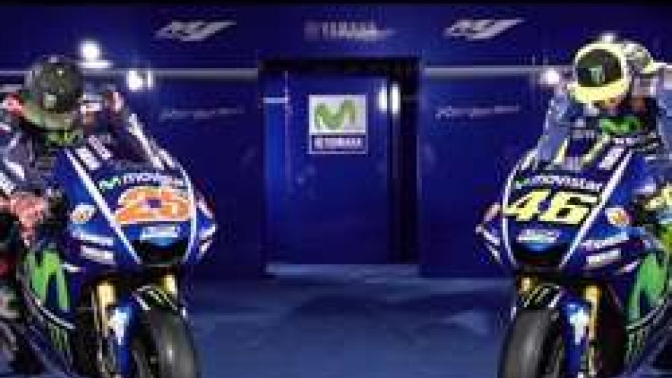 Presentata a Madrid la nuova M1 di Valentino Rossi e Maverick VinalesMotoGP: Presentata a Madrid la nuova M1 di Valentino Rossi e Maverick Vinales