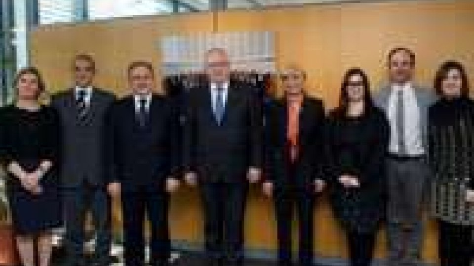 Strasburgo: Segretario Venturini e delegazione incontrano il Presidente Spielmann