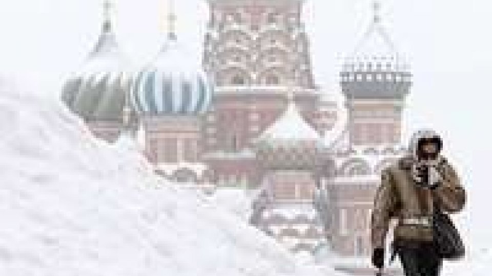 Mosca sepolta dalla neve