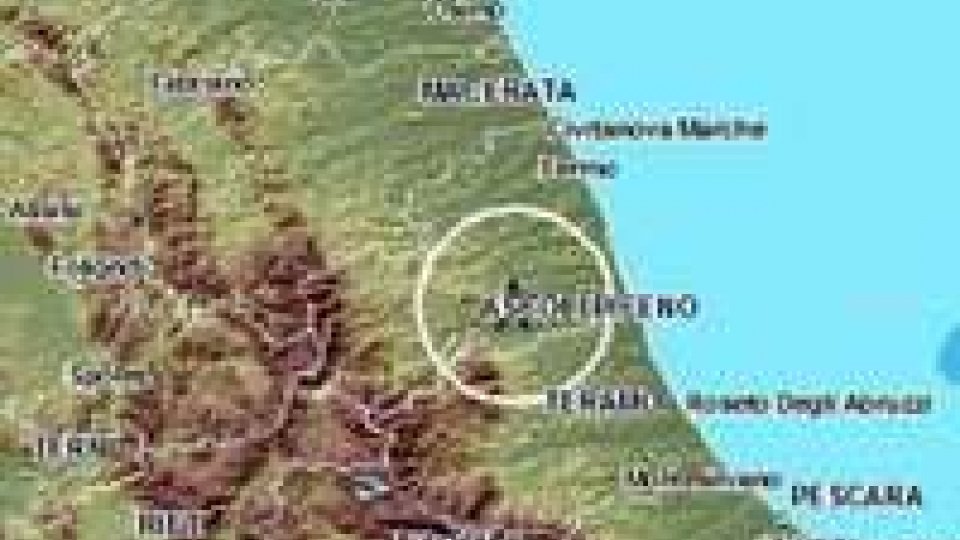Terremoto: scossa di magnitudo 4 ad Ascoli Piceno