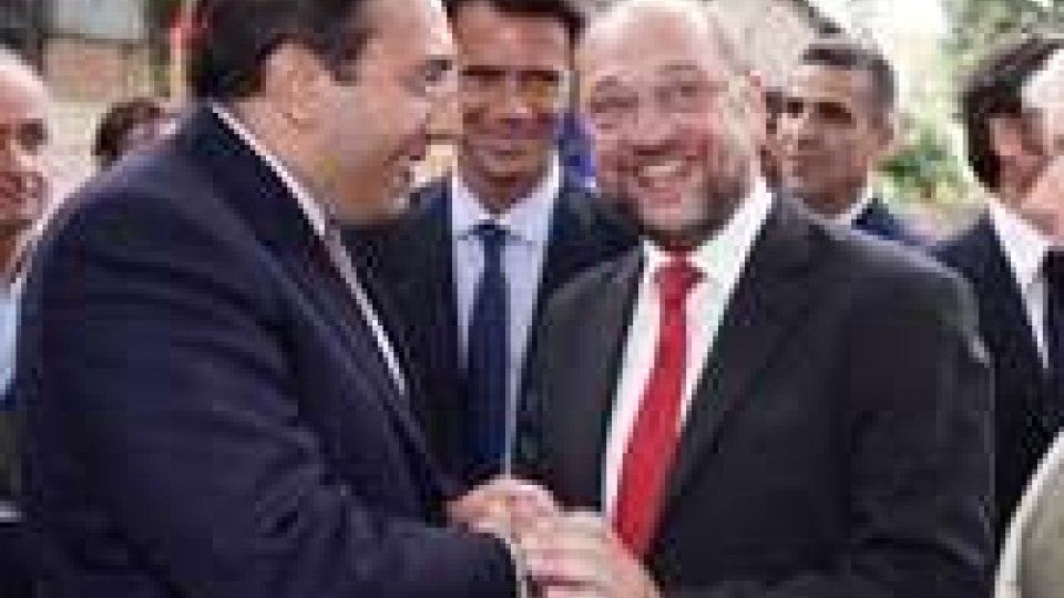 Europa: Mussoni incontra presidente parlamento Schultz