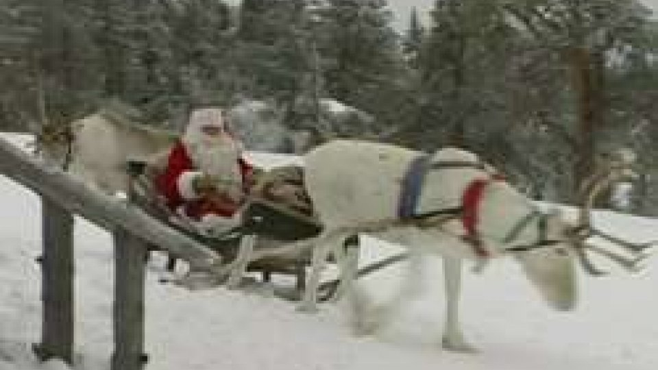 Babbo NataleFinlandia: la partenza di Babbo Natale