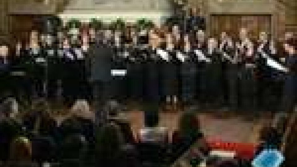 San Marino - Concerto a Palazzo: gli auguri in musicaConcerto a Palazzo: gli auguri in musica