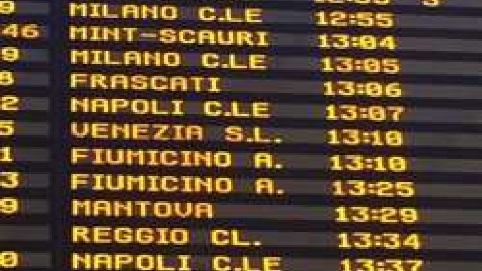 interrotte le linee ferroviarie in Abruzzo