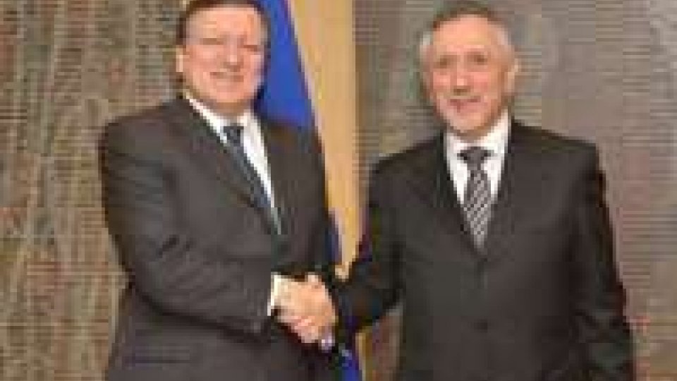 I Segretari Valentini e Felici a Bruxelles per incontrare Barroso