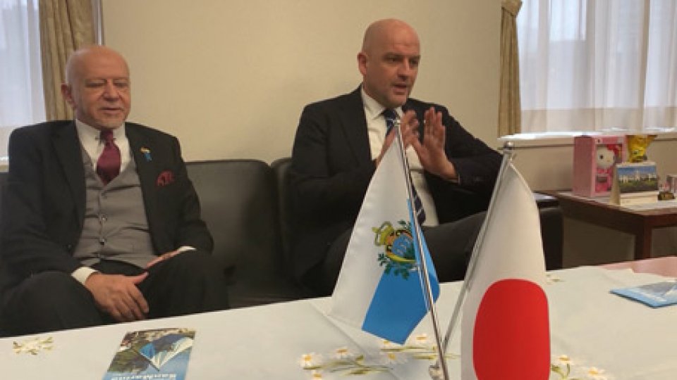 Marco PodeschiIl Segretario di Stato Podeschi in visita in Giappone a Tokyo e Kyoto