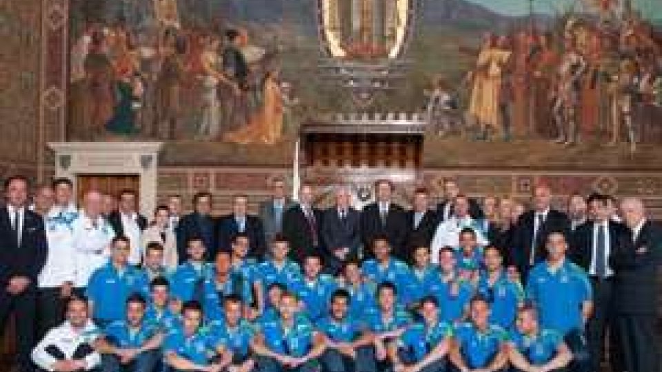 San Marino calcio in udienza dai Capitani Reggenti