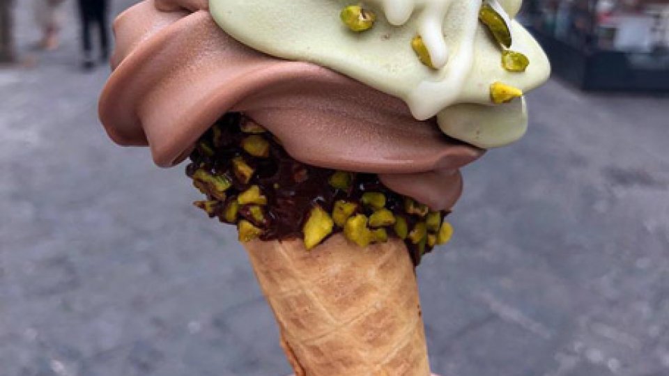 Un cono gelato