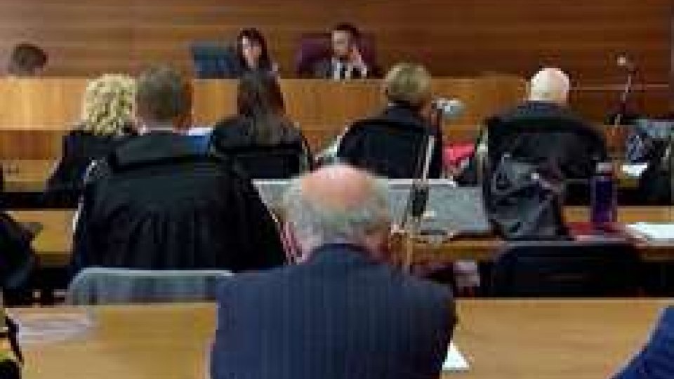 L'aula delle udienze"Passaportopoli": nel nuovo processo a Podeschi chiamati a testimoniare gli ex Segretari agli Esteri Mularoni e Valentini