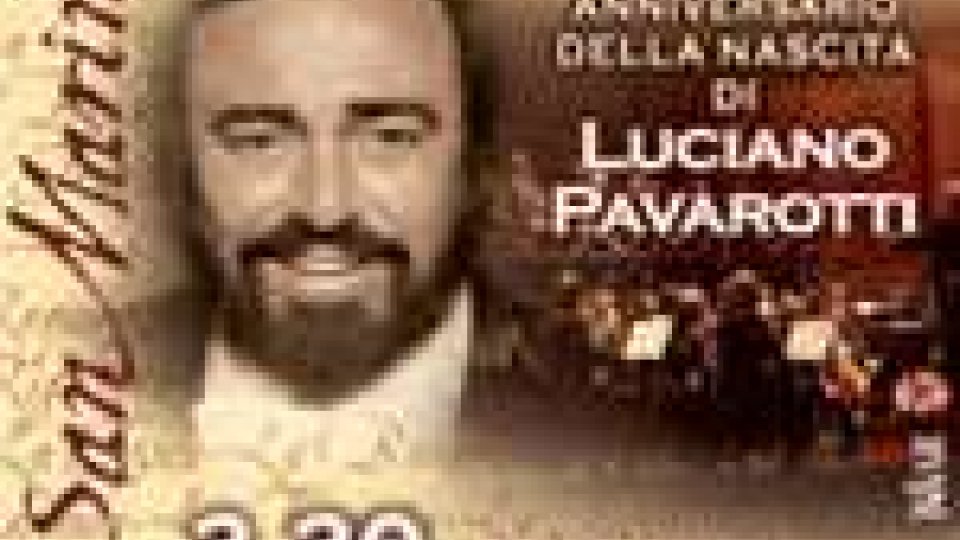 Un francobollo per Luciano Pavarotti