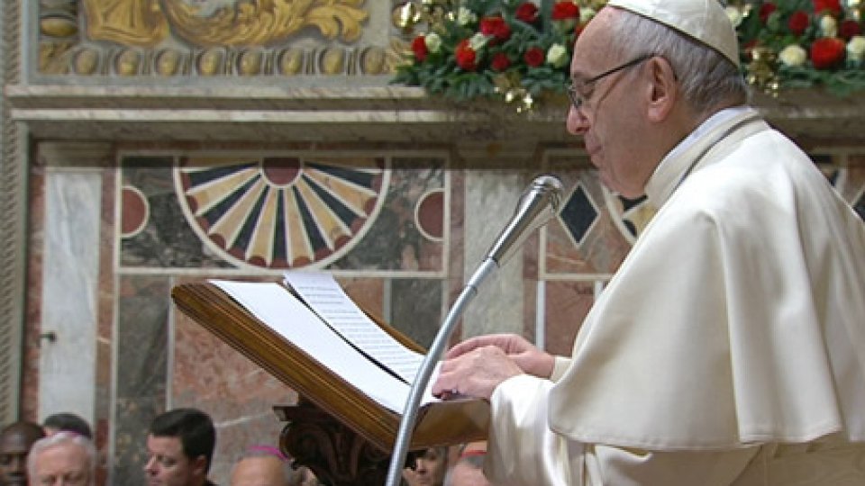 Papa FrancescoPapa Francesco: "Abbiamo fatto un buon accordo con San Marino"