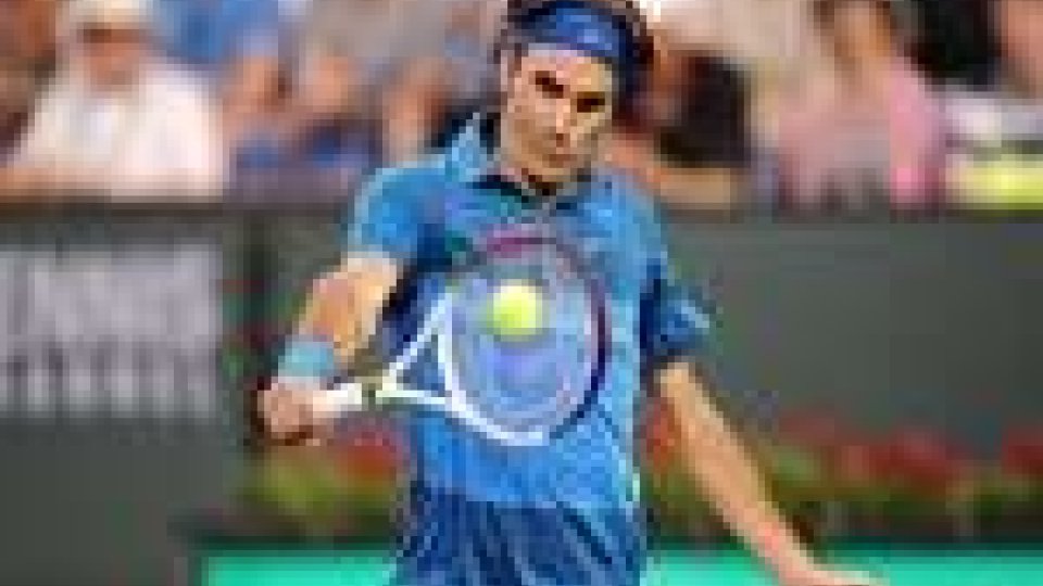 Federer re ad Indian Wells
