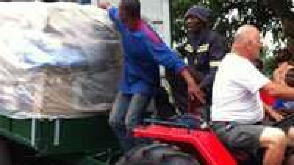 Congo: arrivati due container sammarinesi destinati alla missione di Padre Marcellino