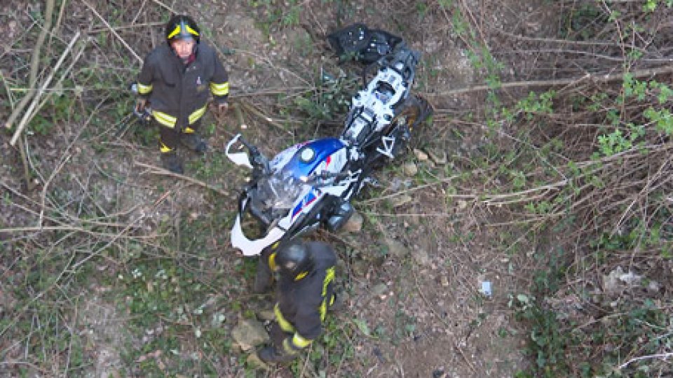 Le immagini dell'incidente[VIDEO] Pennabilli: 64enne di Verucchio muore in un incidente in moto