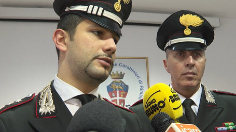 Il sequestro a Riccione dei Carabinieri24enne Ceca, residente a San Marino, arrestata per spaccio dai carabinieri di Cattolica