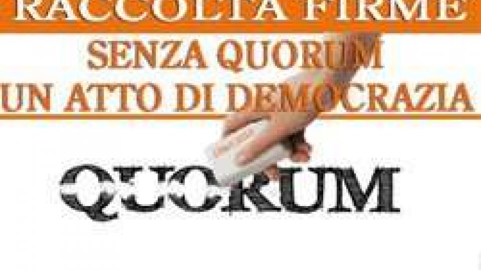 Referendum: al via la raccolta firme per il “cancella quorum” e per abrogare la variante del Prg di Rovereta