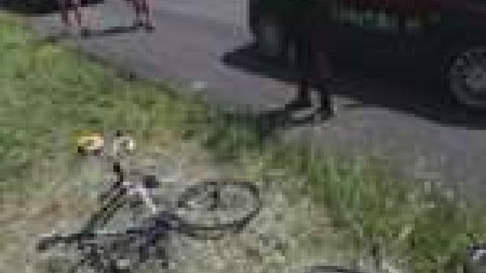San Leo:  ciclista cade, trasportato in elicottero in ospedale