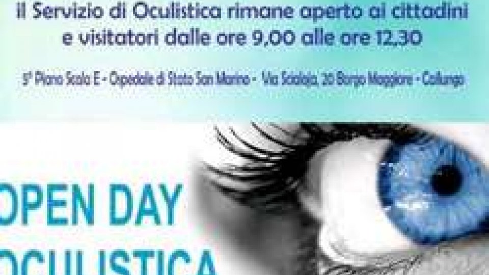 10 marzo: l’Open Day del Servizio di Oculistica
