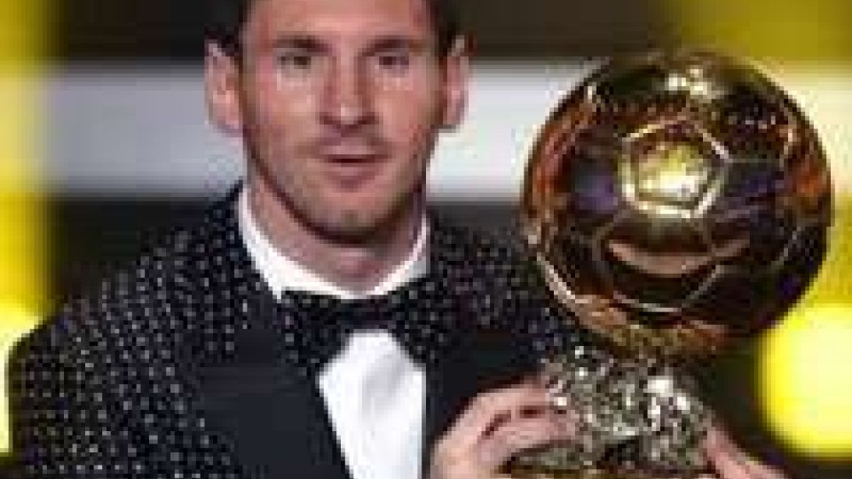 Lionel Messi nella leggendaPallone d'oro: il poker di Messi