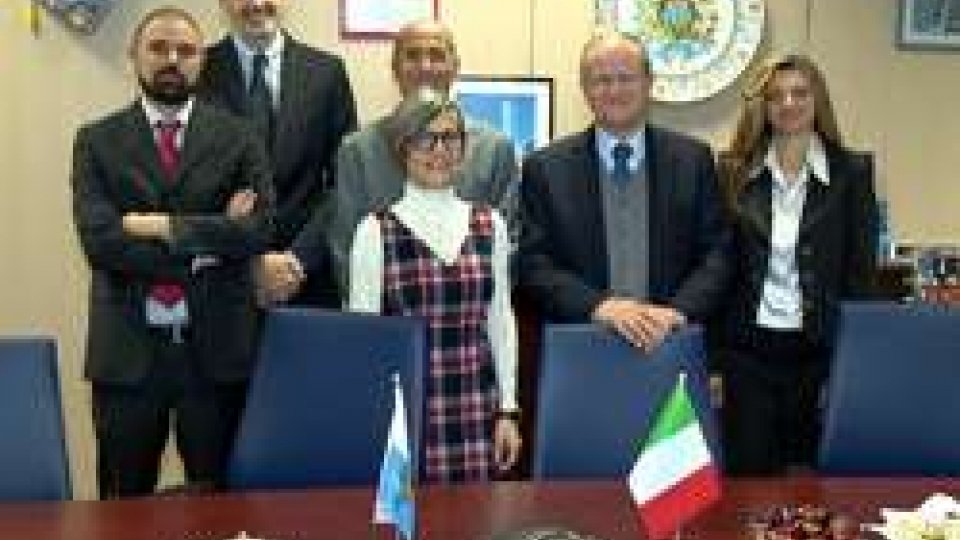 L'Ambasciatore Cerboni in visita a TIM San Marino
