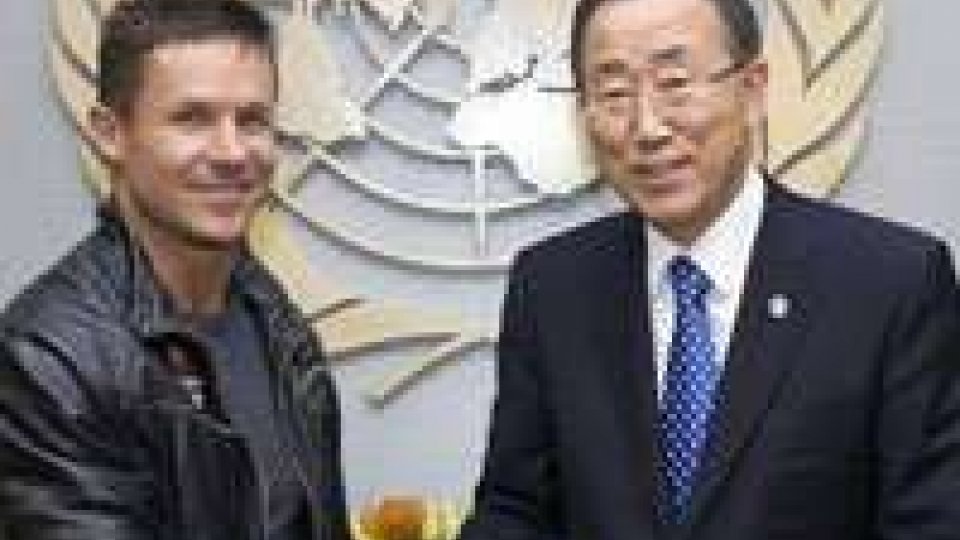 Ban Ki Moon incontra Baumgartner
