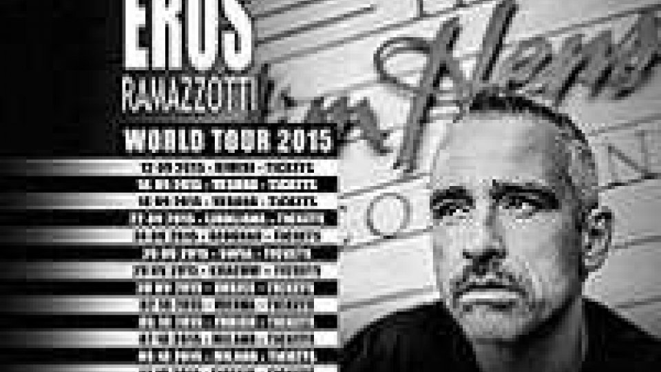 Ramazzotti, tour mondiale da febbraio