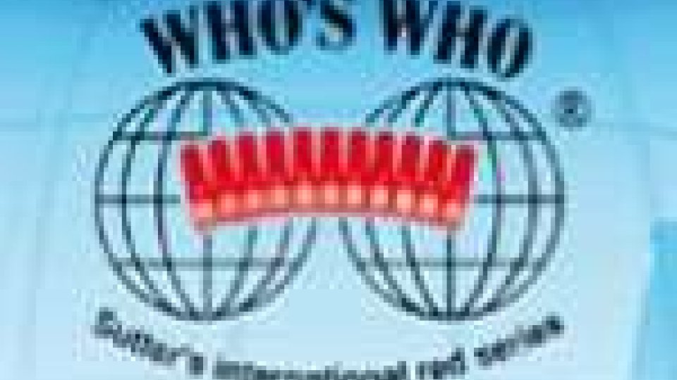 San Marino - Rinaldo Ripa è stato inserito nella pubblicazione “Who’s Who” 2011