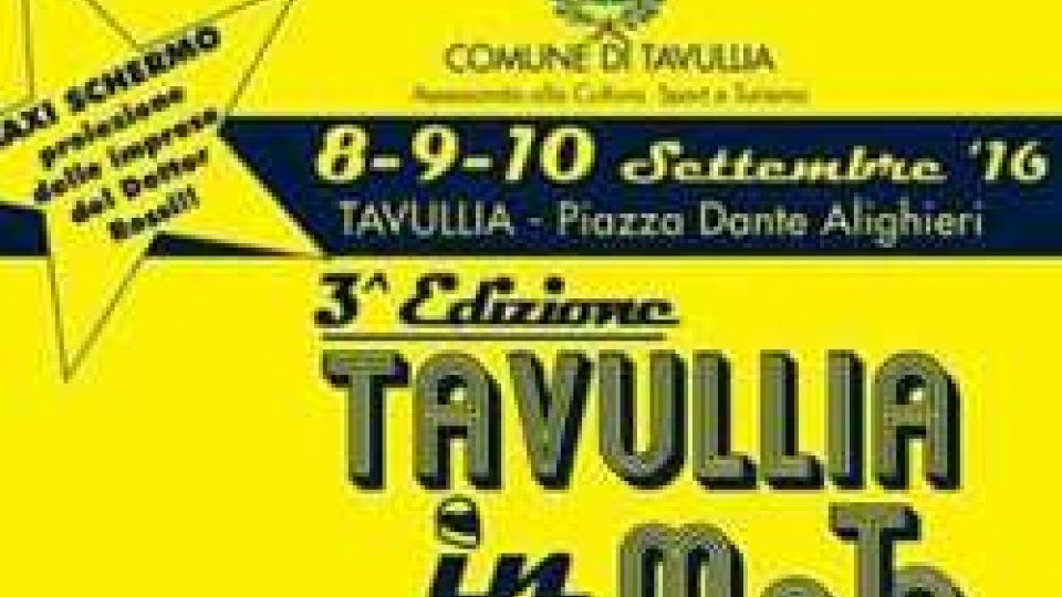A Tavullia va in scena la terza edizione di "Tavullia In Moto"