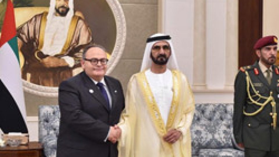 Mauro Maiani nuovo ambasciatore di San Marino negli Emirati Arabi Uniti