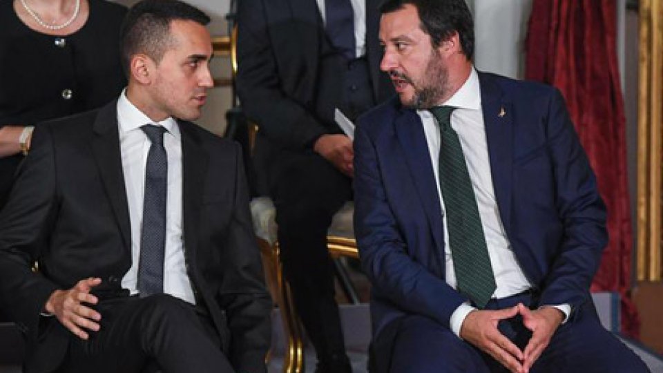 Salvini e Di Maio. Foto ansa