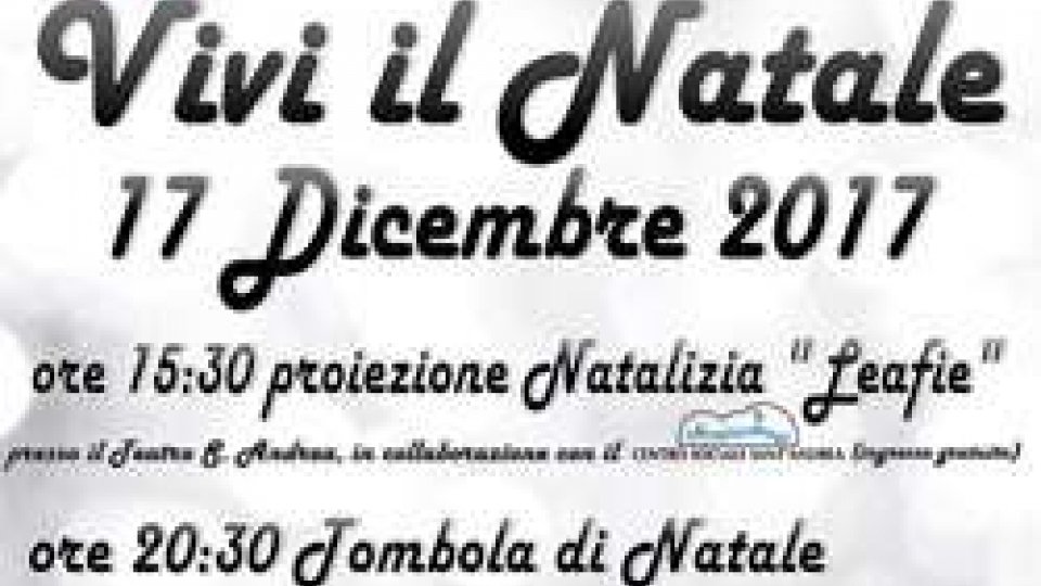 Serravalle: domenica prossima Vivi il Natale 2017