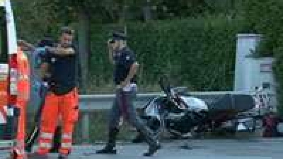 Incidente sulla superstrada: coinvolto motociclista sammarinese