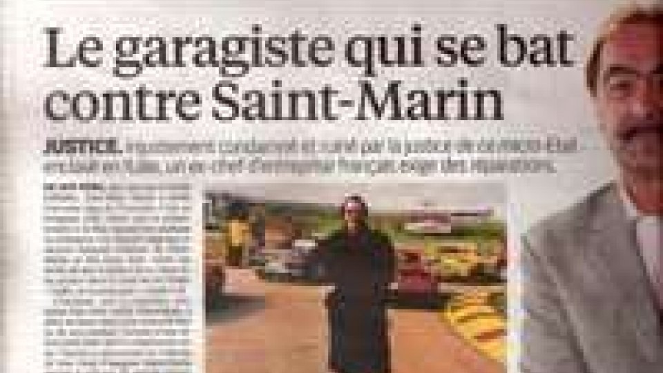 Tierce porta San Marino di fronte alla giustizia francese