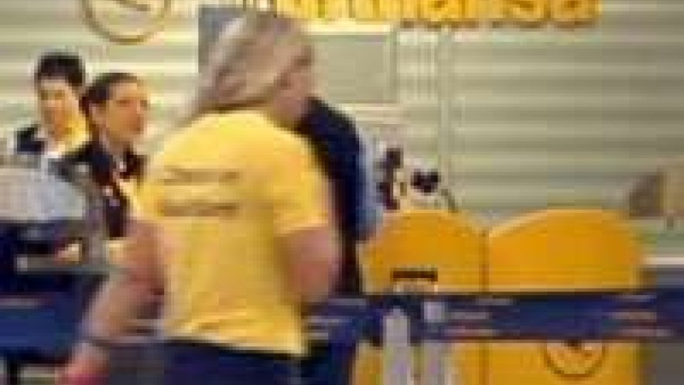 Sciopero di 24 ore del personale di Lufthansa