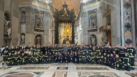 I Vigili del fuoco europei a Roma