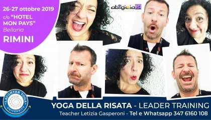 Lo yoga della risata a Rimini il 26 e 27 ottobre