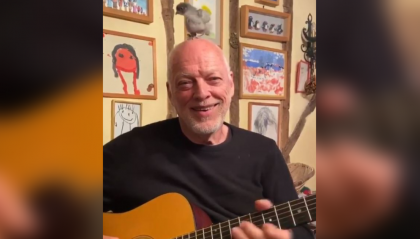 David Gilmour e il duetto con il pulcino